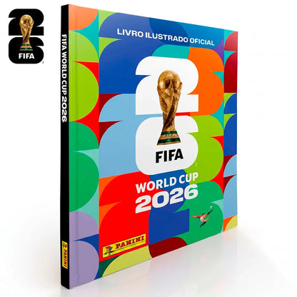 Kit Completo Oficial 24x Envelopes com Álbum, Box Sacola, Porta Figurinhas Oficial FIFA World Cup 2026™
