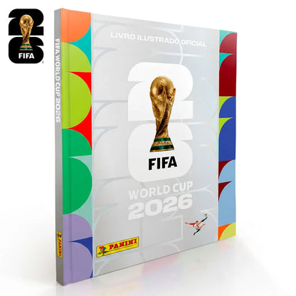Kit Completo Oficial 24x Envelopes com Álbum, Box Sacola, Porta Figurinhas Oficial FIFA World Cup 2026™